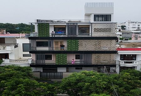 Sankatmochan House - Blending Traditional & Contemporary Design